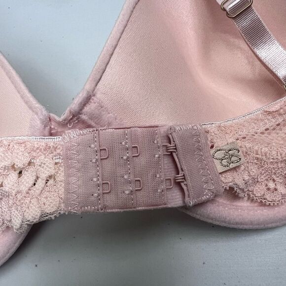 Jessica Simpson Bra Gray Padded Underwire Adjustable Clasp Back 36C - Picture 5 of 6